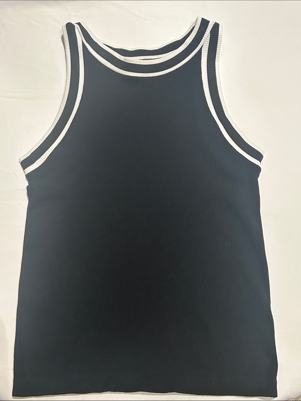 LC Couture NWOT Ribbed High-Neck Tank M/L